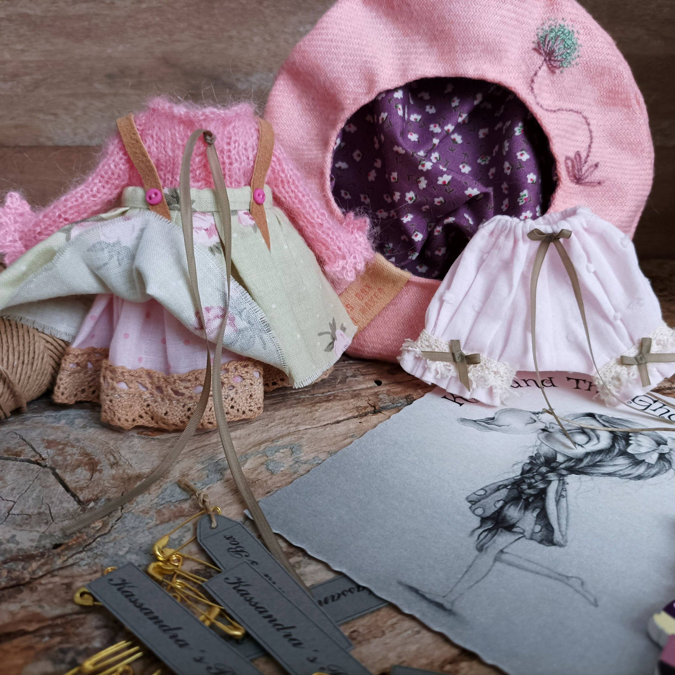 #027-02 GreenAndPinkVintageSet