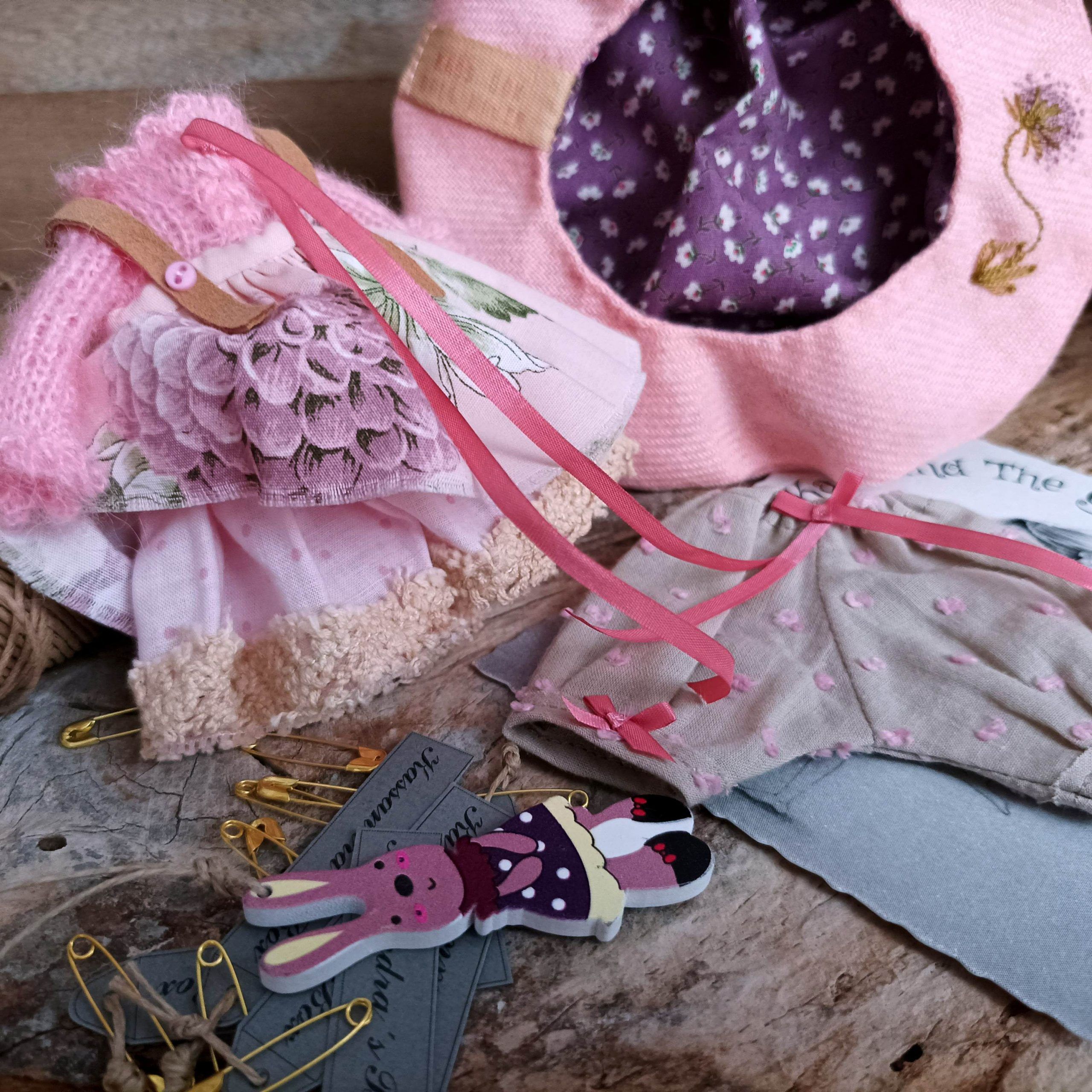 #028-02 PurpleAndPinkVintageSet