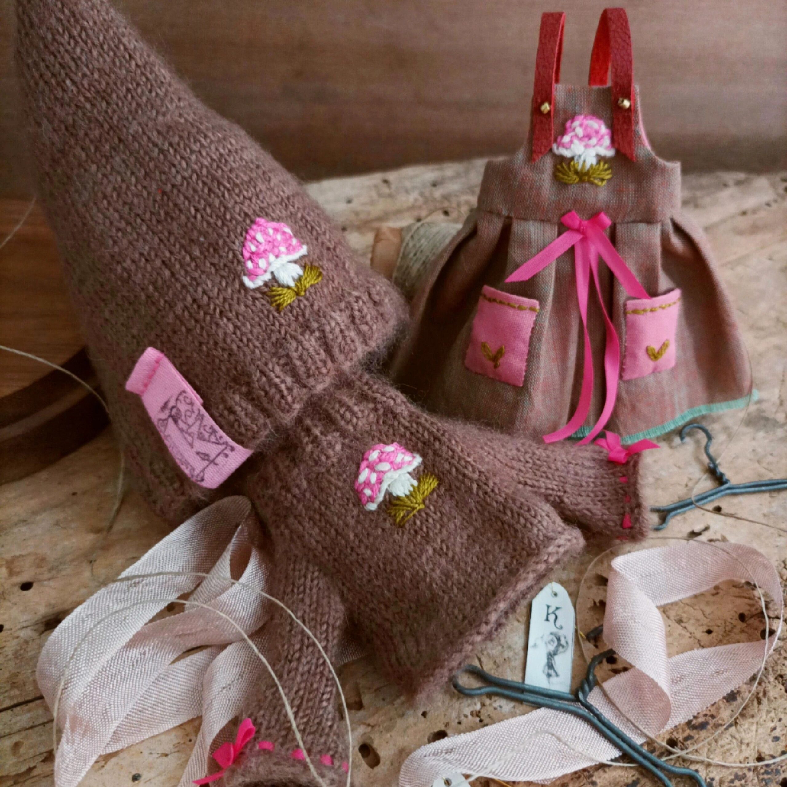 #037-02 PinkAndBrownAutumnSet