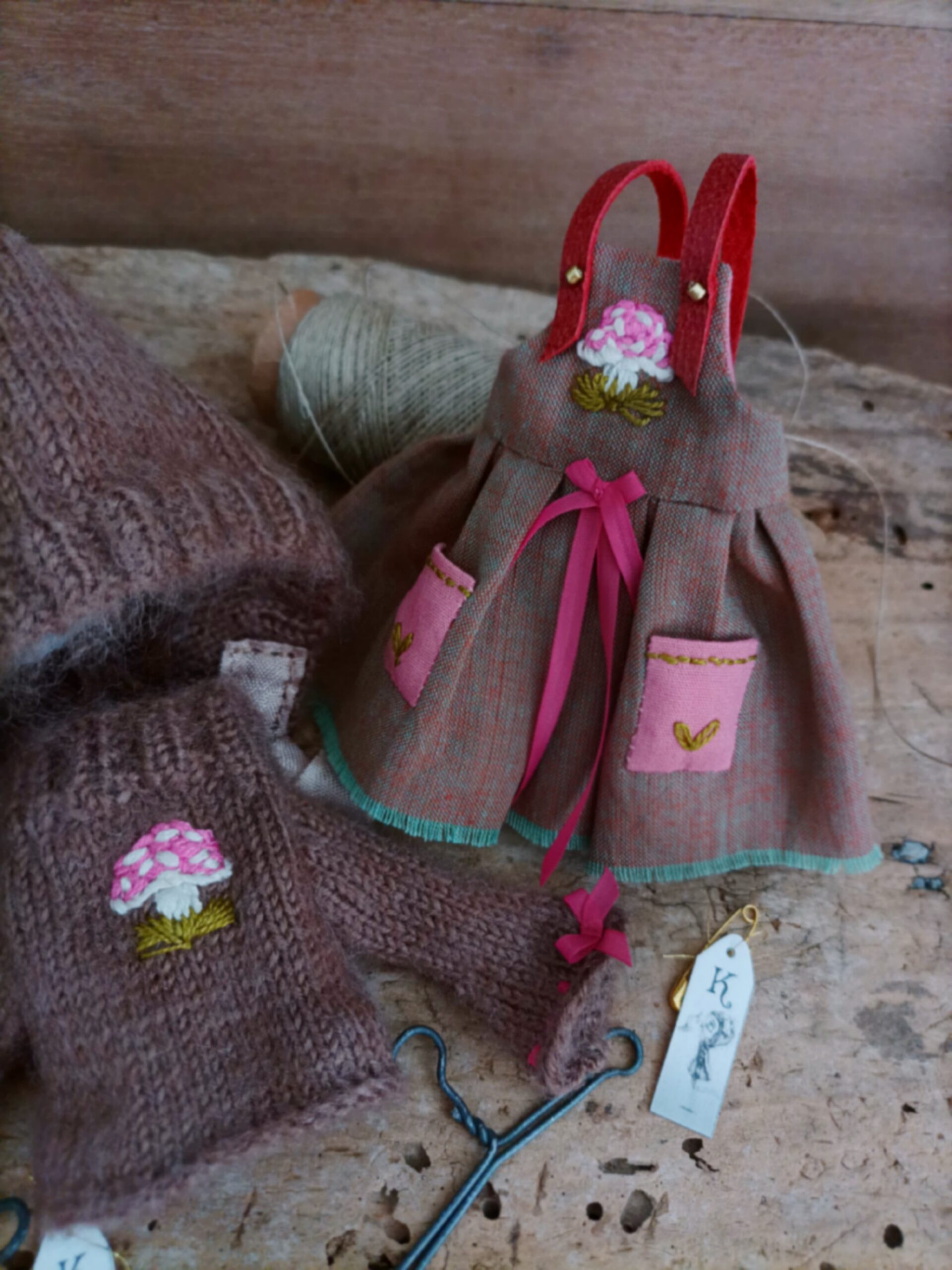 #037-03 PinkAndBrownAutumnSet
