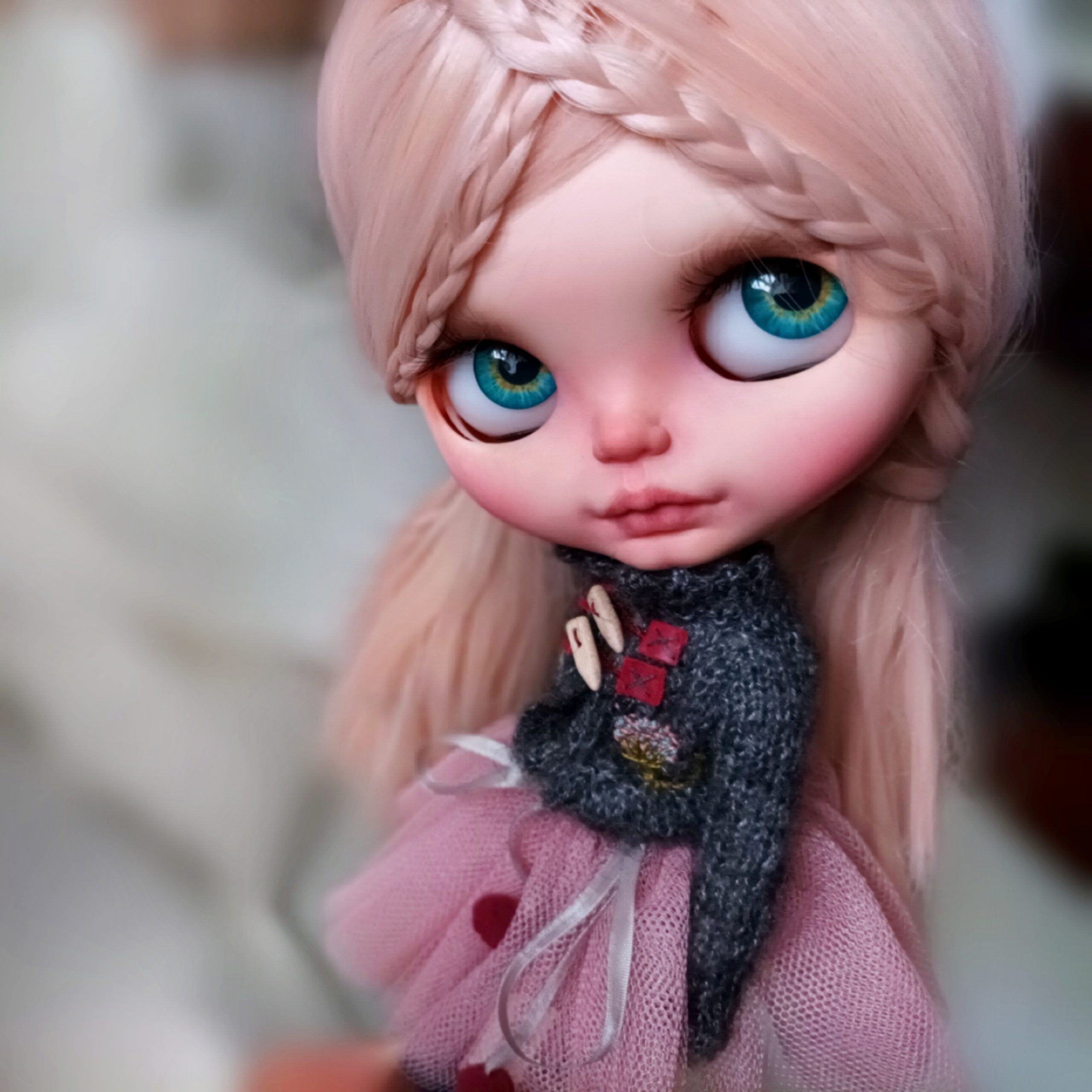 #046-03 OOAK-BlyteDollPrimRose