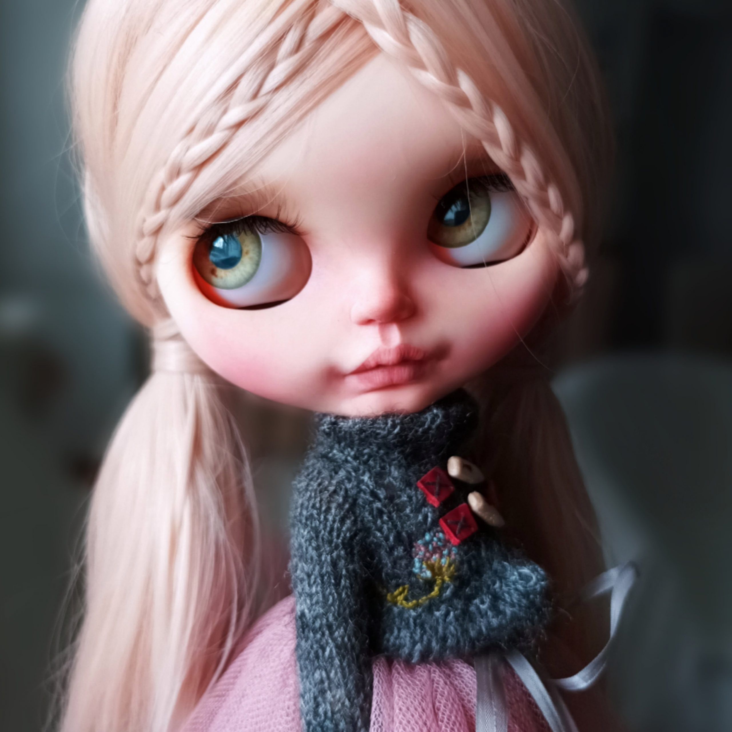 #046-04 OOAK-BlyteDollPrimRose