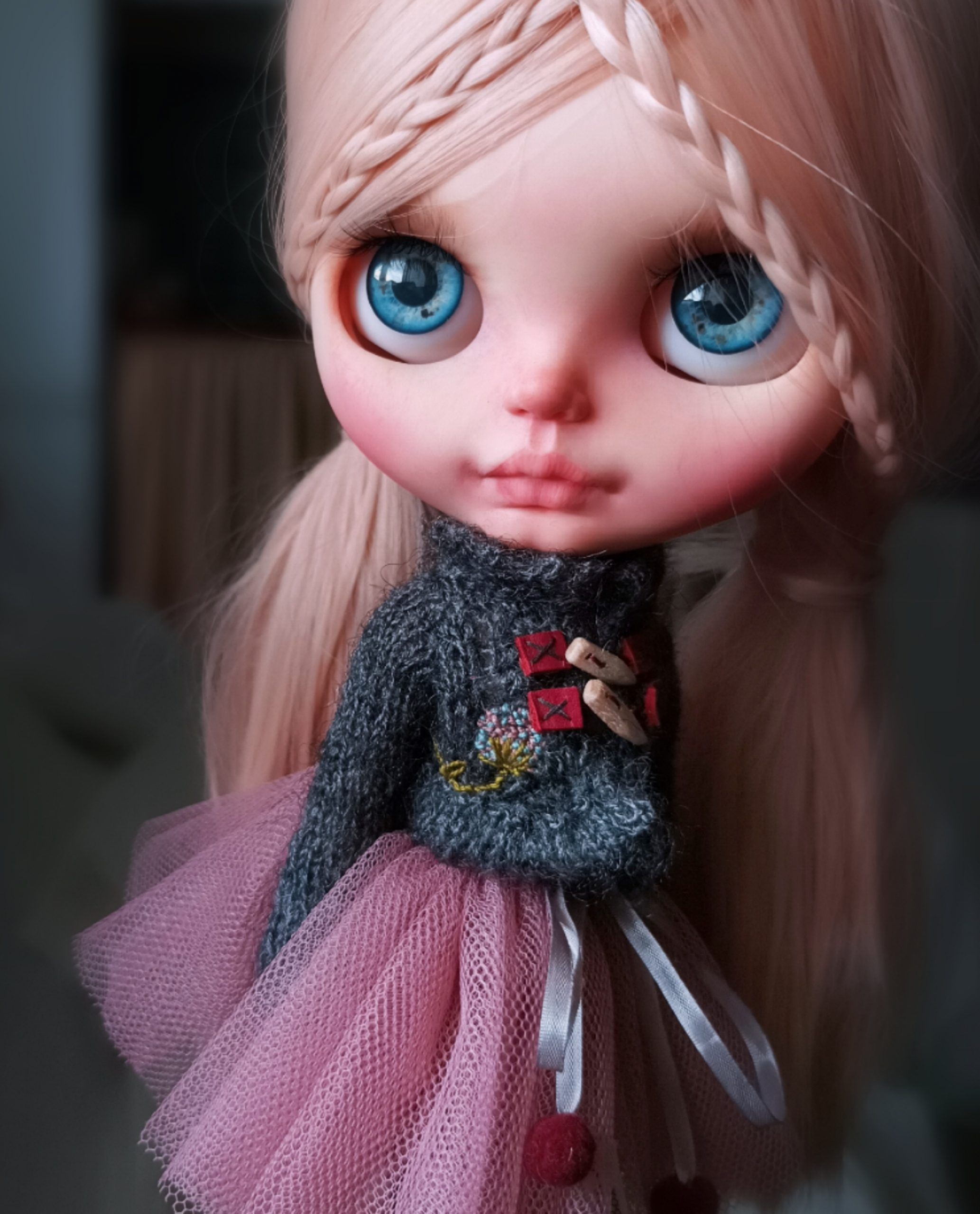 #046-05 OOAK-BlyteDollPrimRose