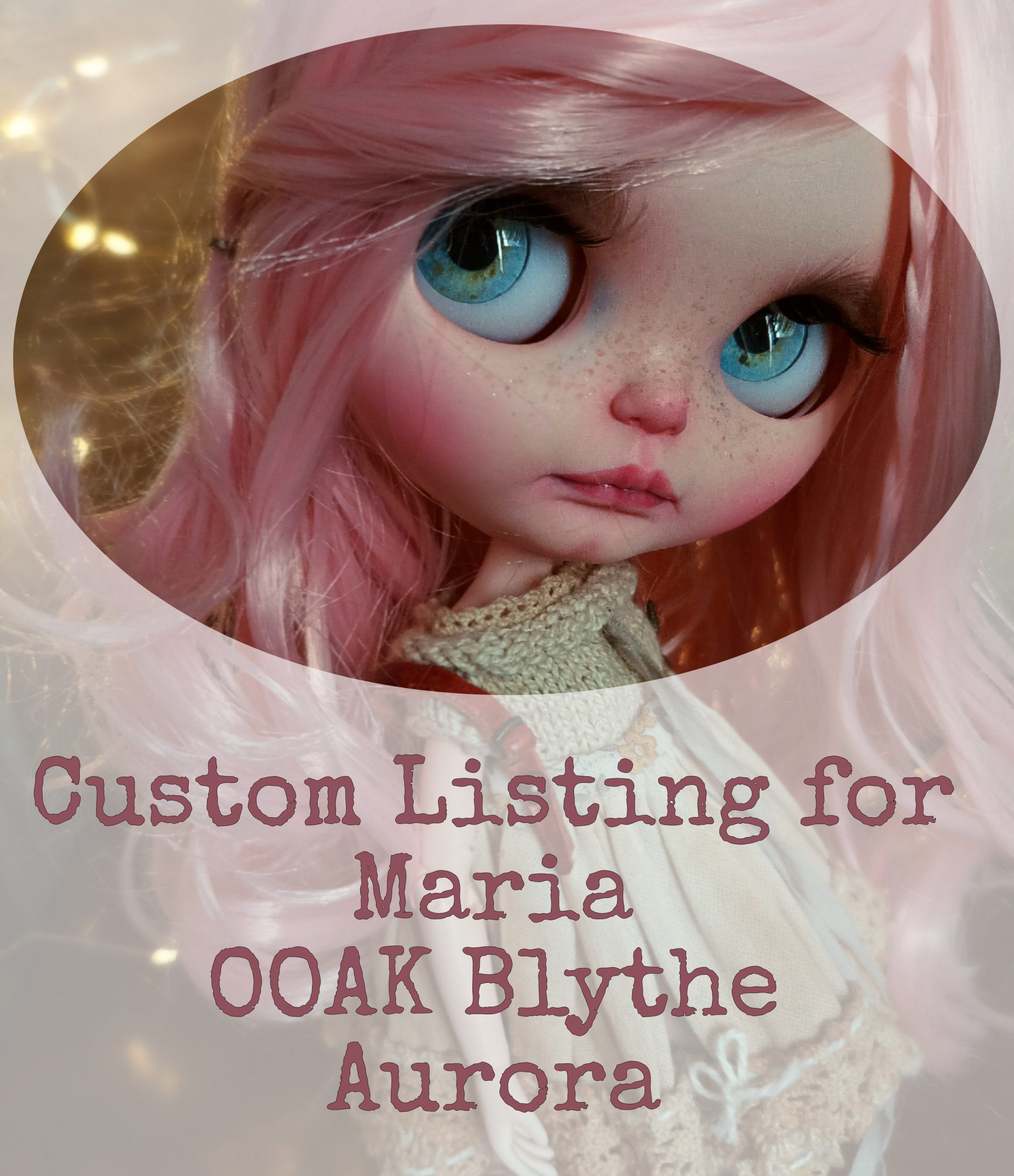 #070-01 OOAK-BlytheDollAurora