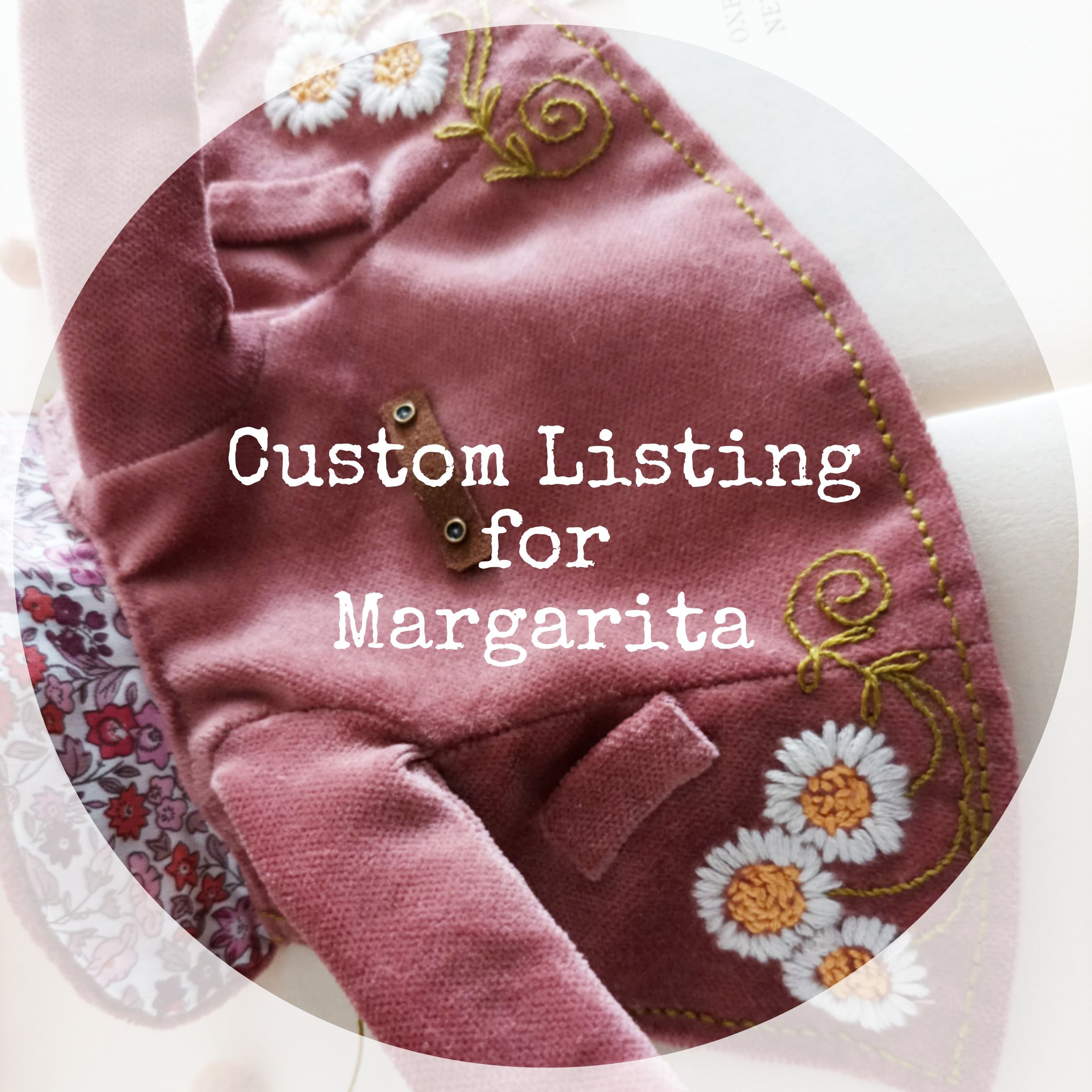 #102-01 CustomListingForMargarita
