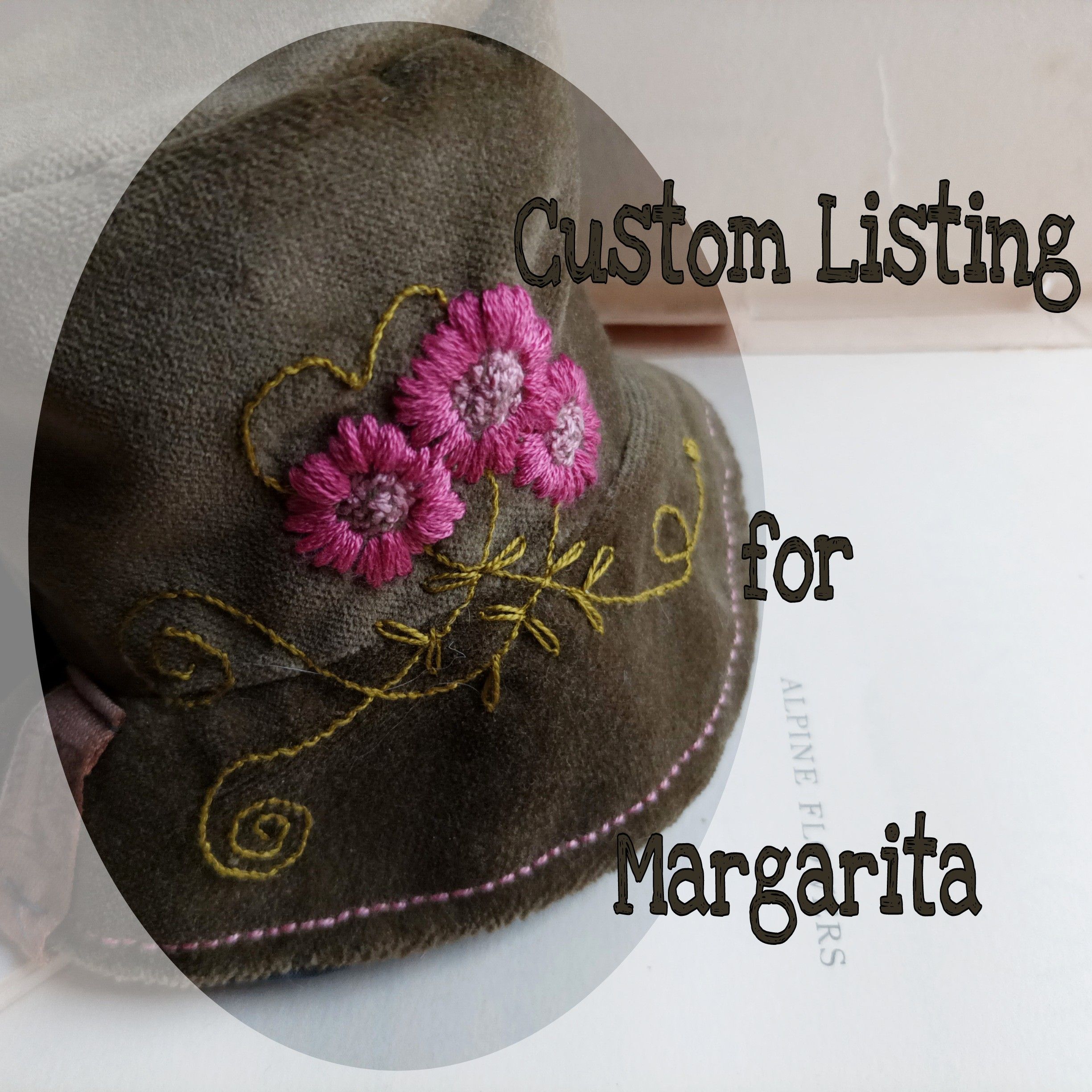 #110-01 CustomListingForMargarita