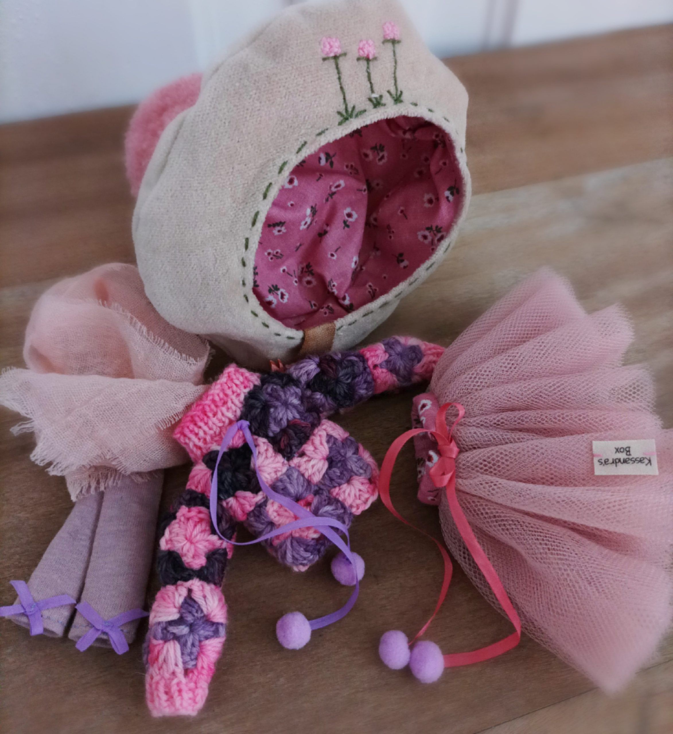 #133-01 PinkLilacAndPurple