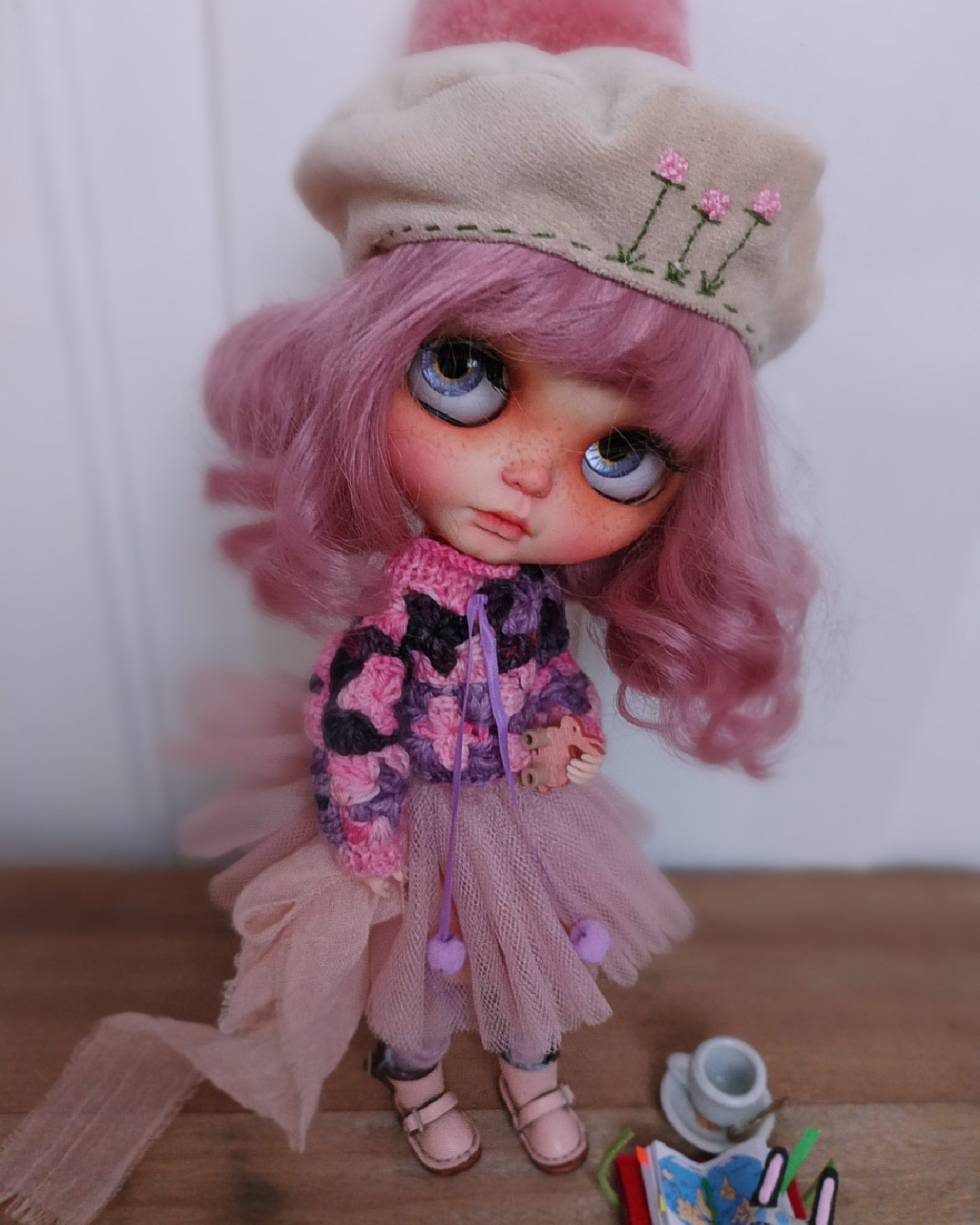 #133-04 PinkLilacAndPurple