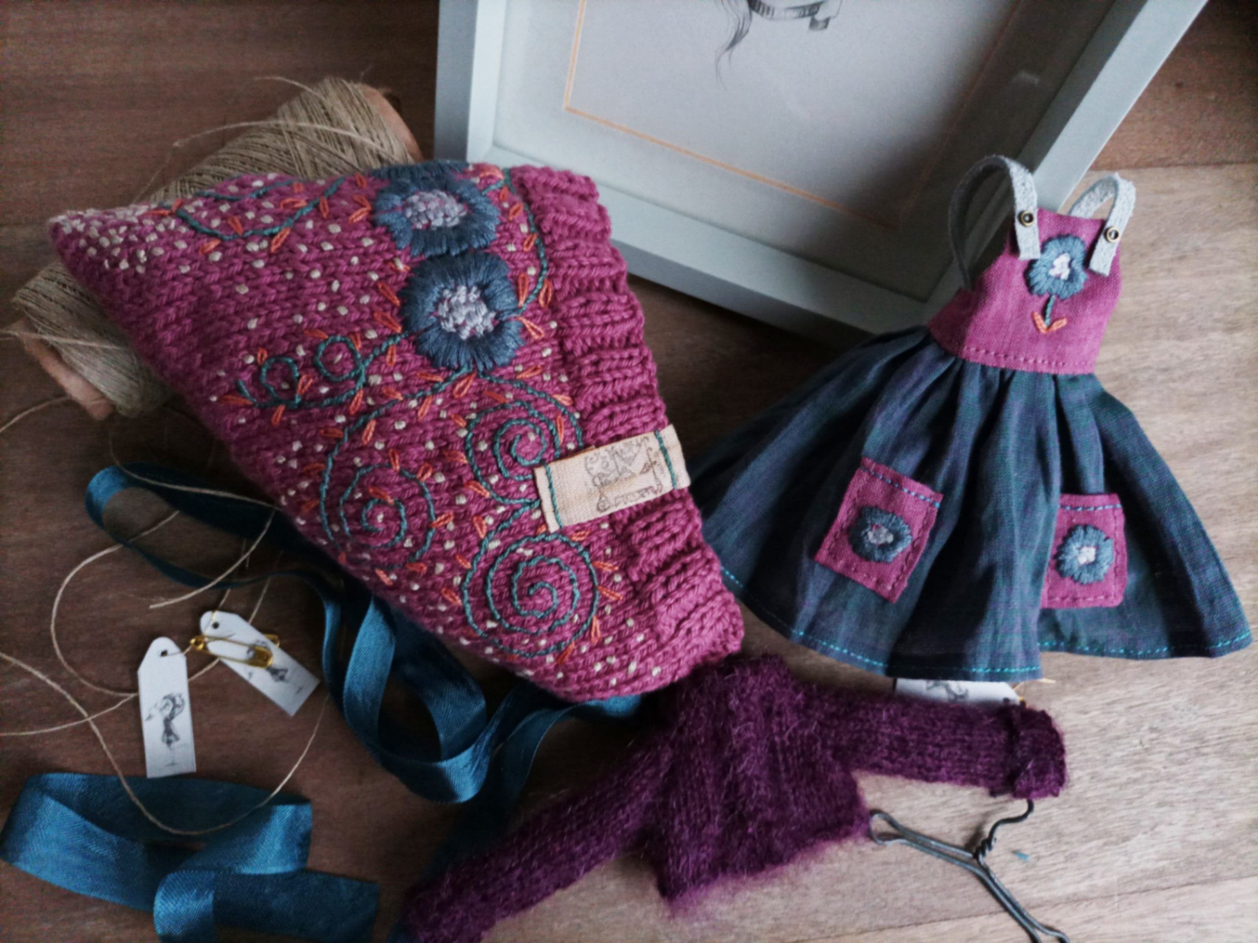 #143-01 PinkAndBluePixieSet
