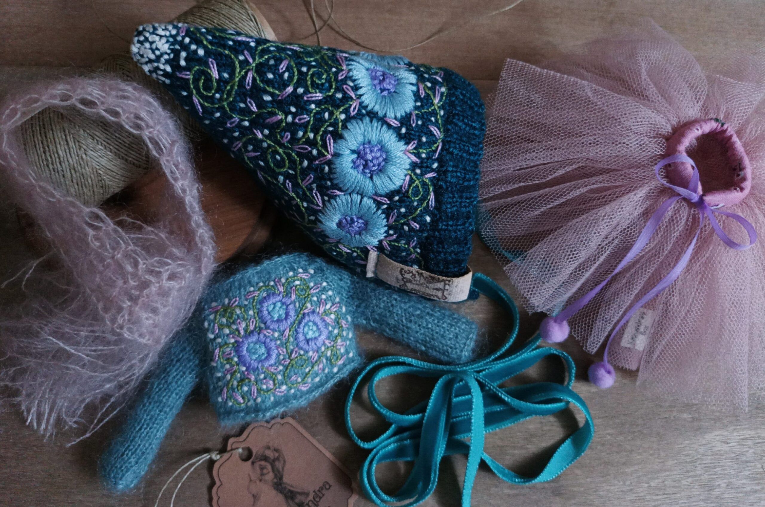 #171-03 PinkAndTealPixieSet