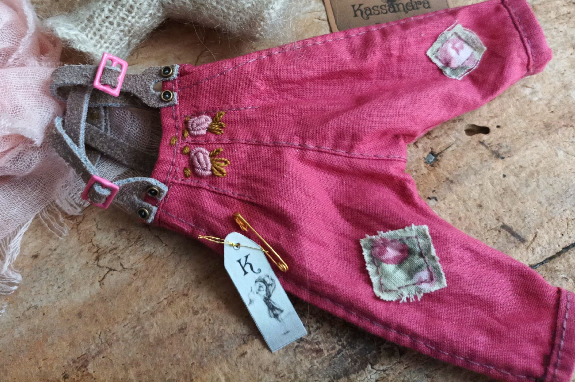 #194-02 PinkDungarees