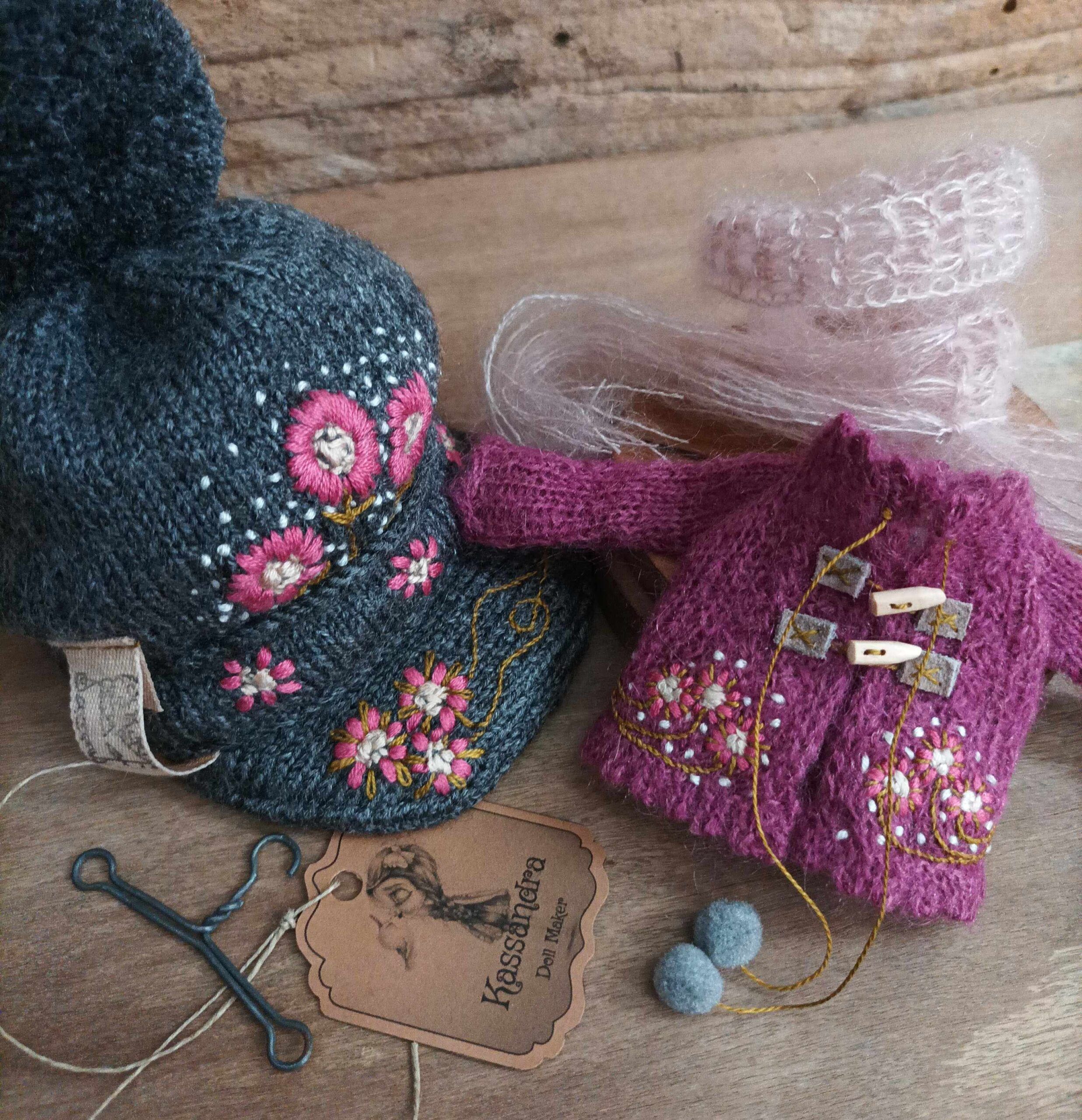 #195-04 PinkAndGreyCapSet