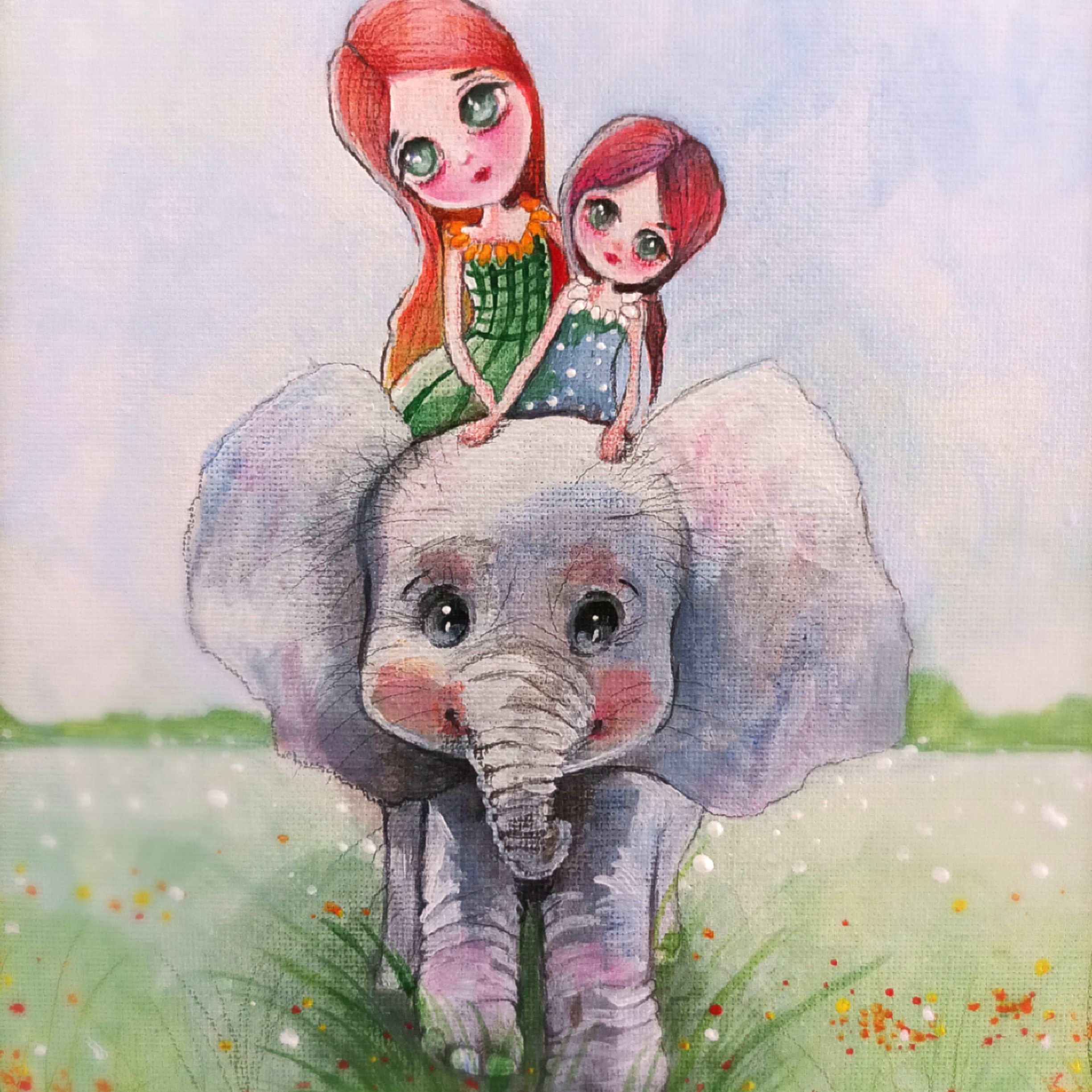 #203-02 ElephantPainting