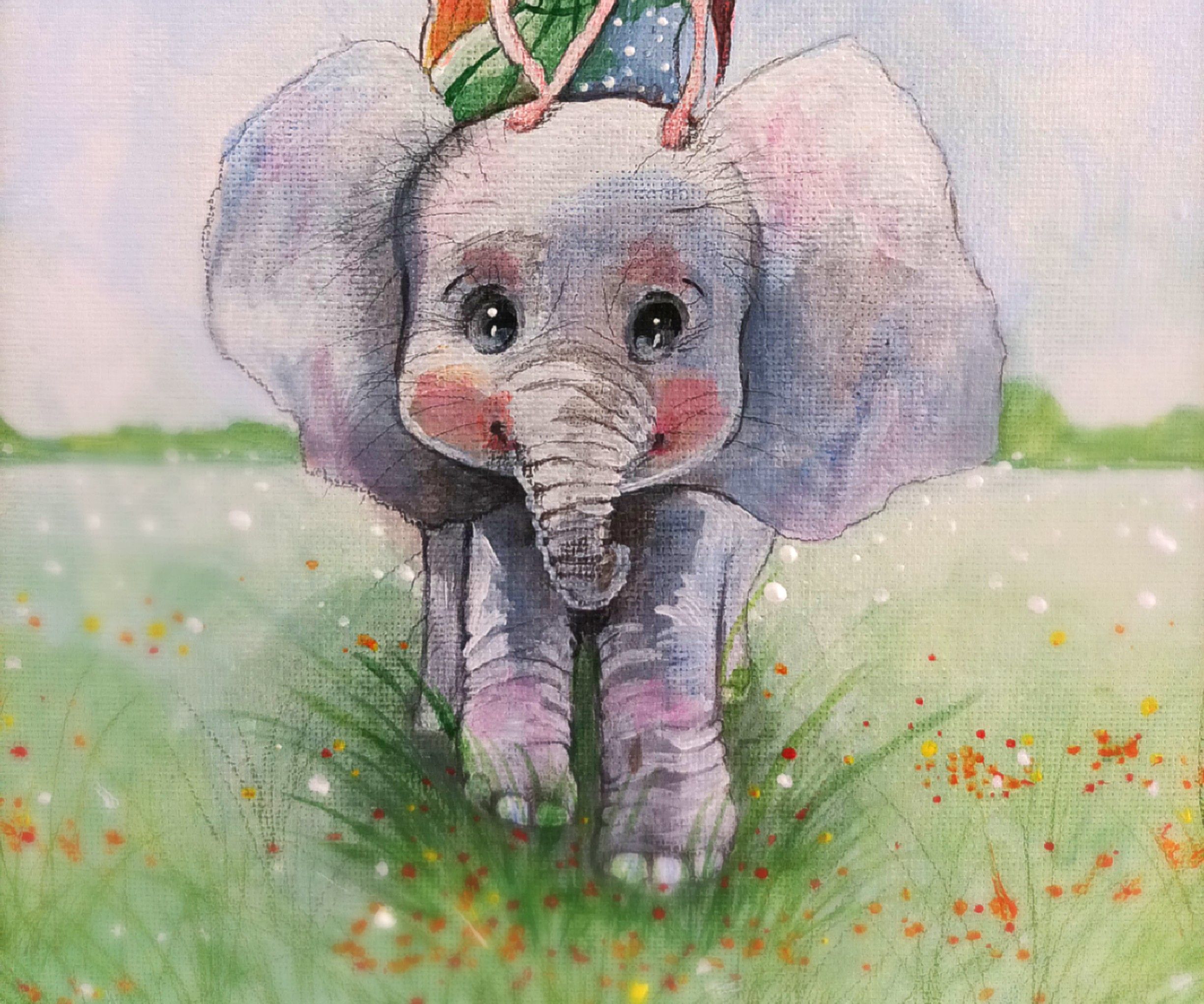 #203-03 ElephantPainting