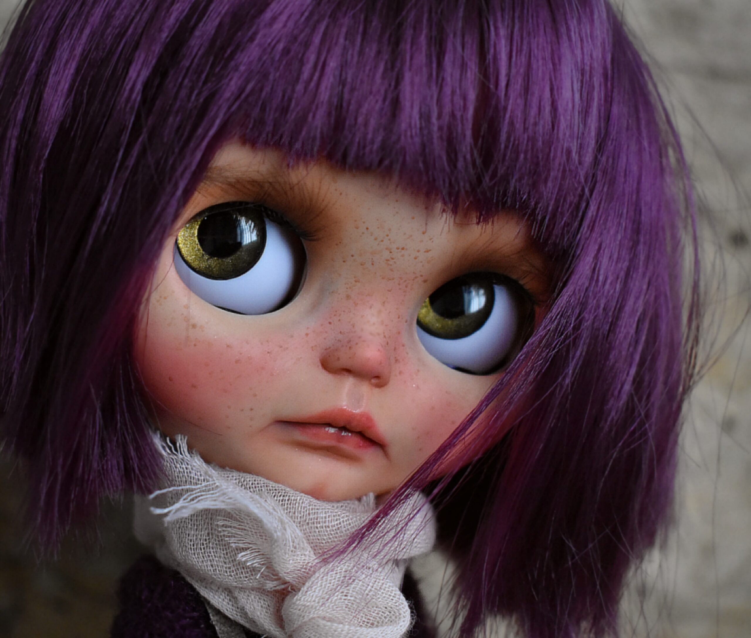 #207-05 OOAK-BlytheDollMulberry