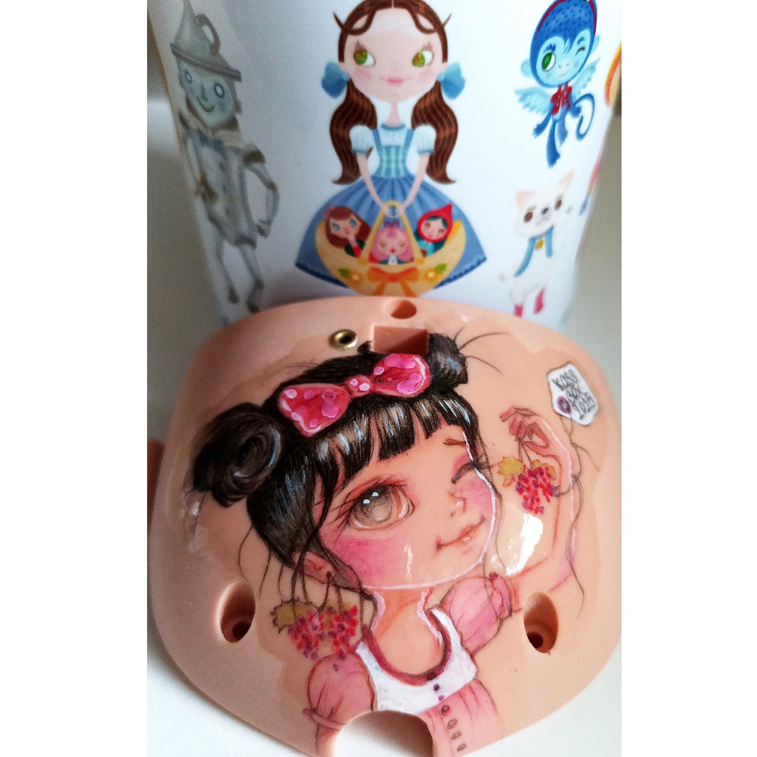 #207-07 OOAK-BlytheDollMulberry