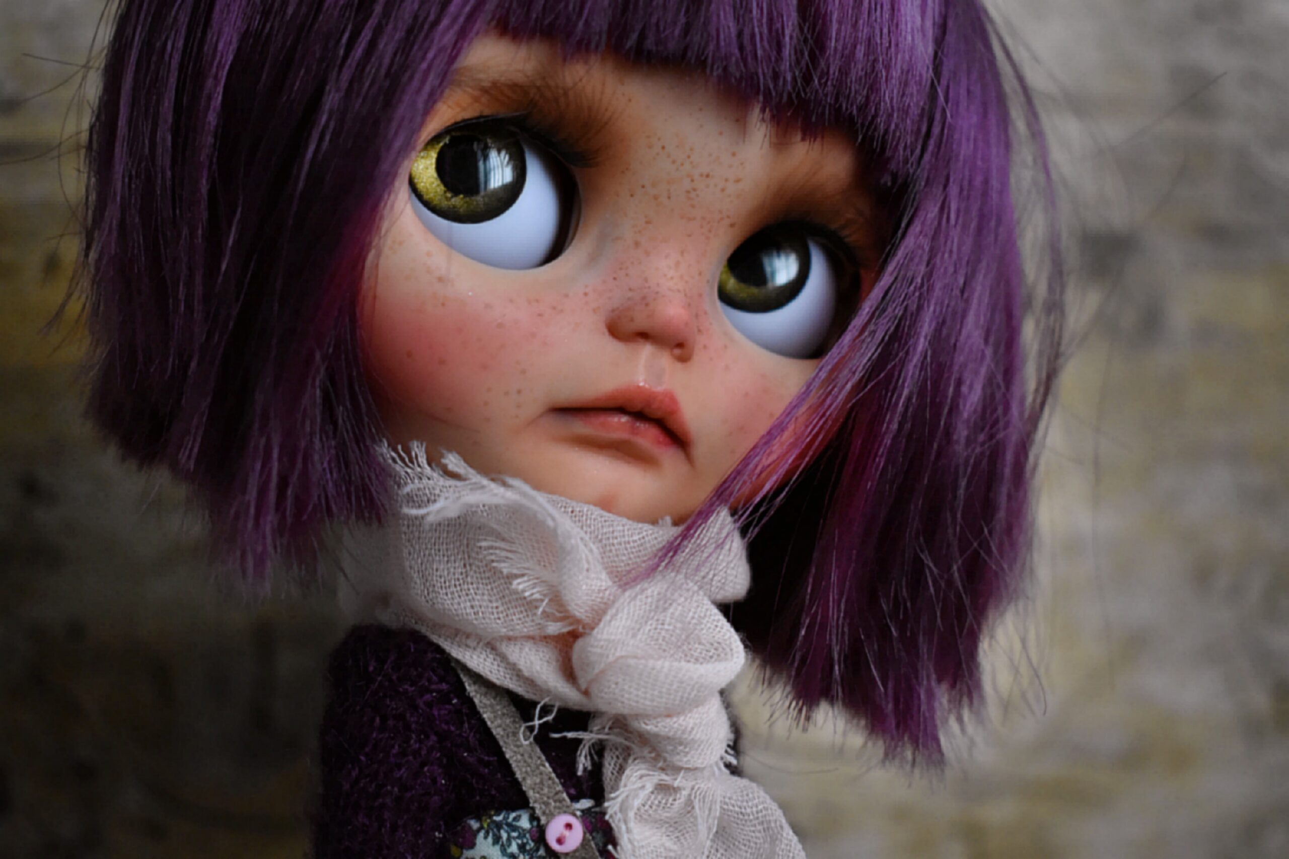 #207-08 OOAK-BlytheDollMulberry