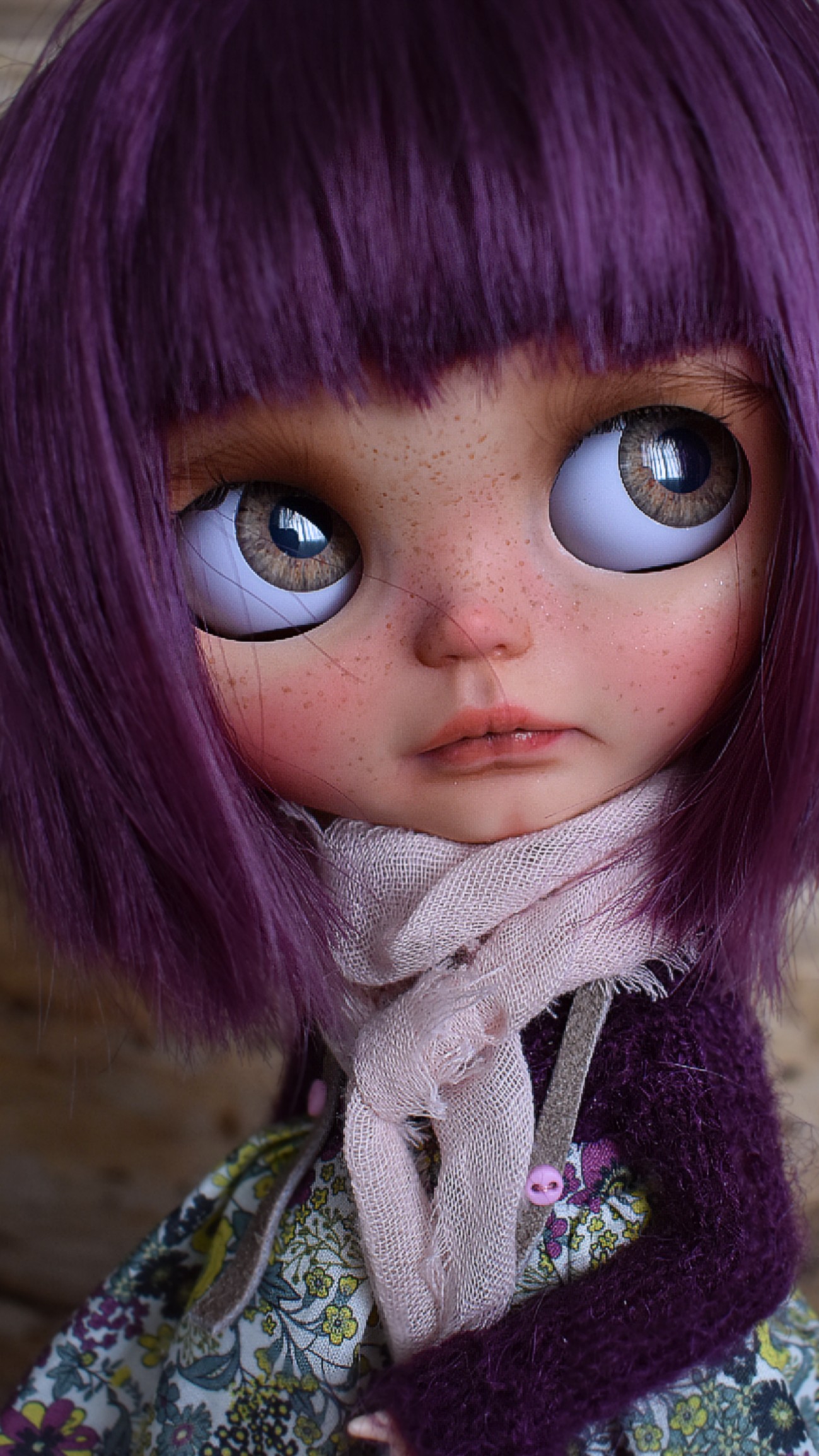 #207-15 OOAK-BlytheDollMulberry